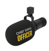 Chief Swag Officer PodMic Pop Filter Foam Cover Custom