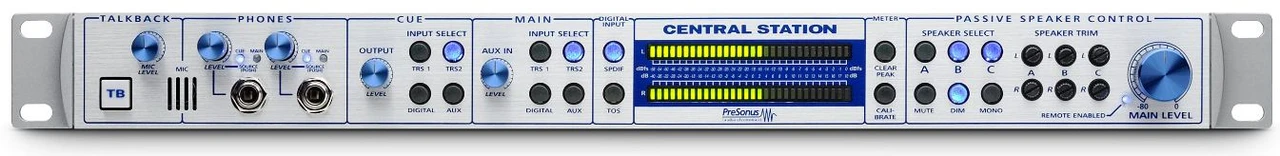 Presonus Central Station Plus with Remote - Studio Monitors - Accessories