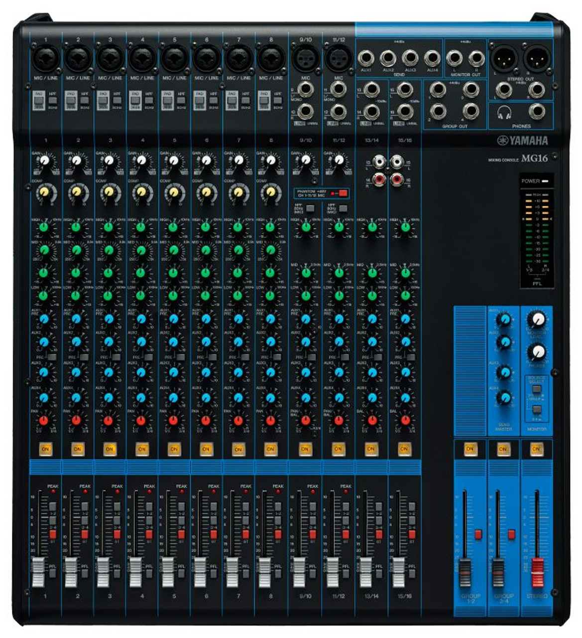 YAMAHA ヤマハ MG16 良好 Yamaha MG16 - Mixers