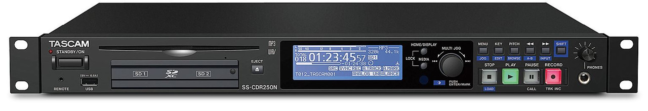 Tascam SS-CDR250N - CD Players and Recorders