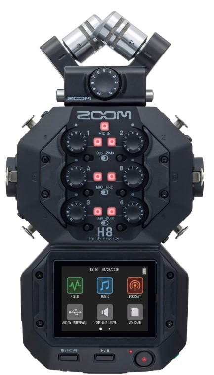 Zoom H8 - Portable Digital Recorders