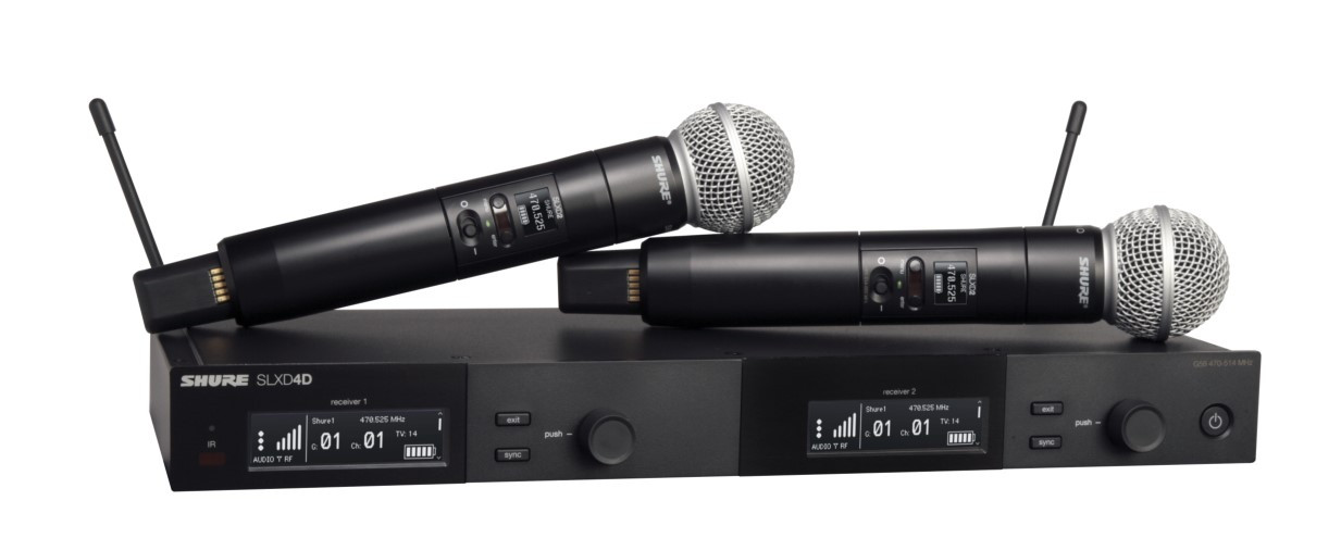 Shure SLXD24D-SM58-G58 - Wireless Microphone Systems
