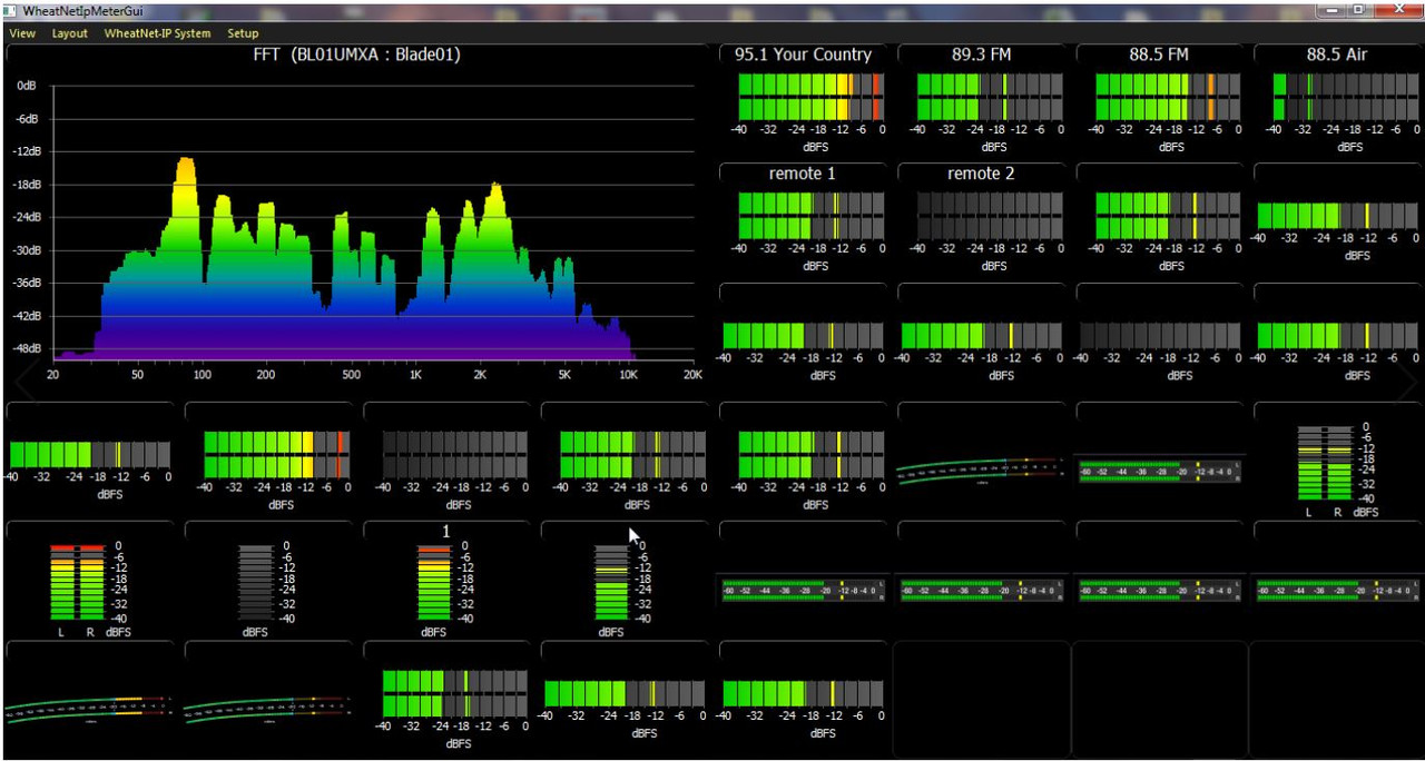Wheatstone IP-MTR-64 - Broadcast Consoles