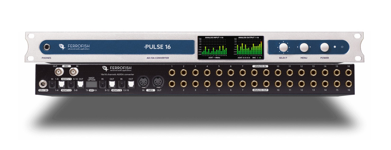 配信機器・PA機器・レコーディング機器 Ferrofish Pulse 16 Amazon.com: Ferrofish AD Converter (Pulse 16 MX) : Musical