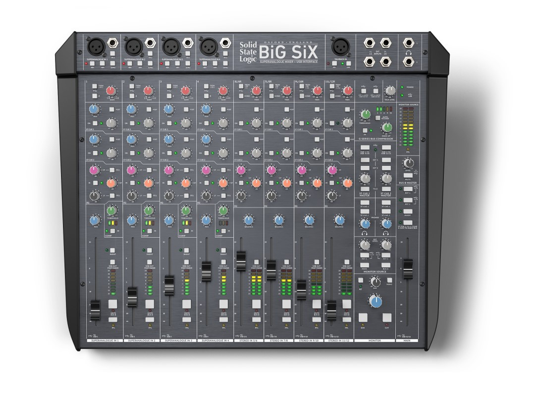 セール中！[美品] Solid State Logic SiX Solid State Logic SiX 6-channel Desktop Analog Mixer | Sweetwater