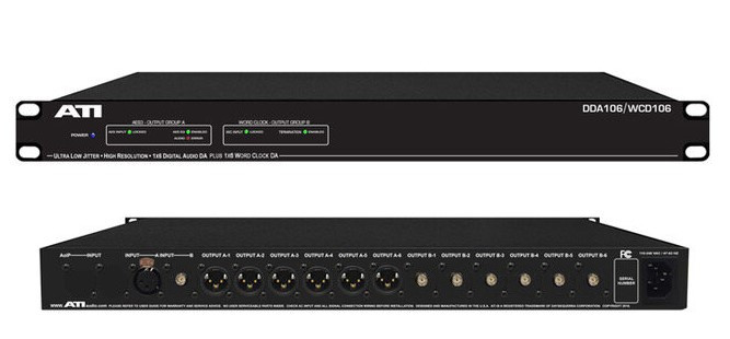 ATI DDA106-WC106-XLR - Distribution Amplifiers