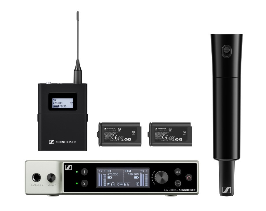 Sennheiser EW-DX SK SKM S BASESET-Q1 - Wireless Microphone Systems