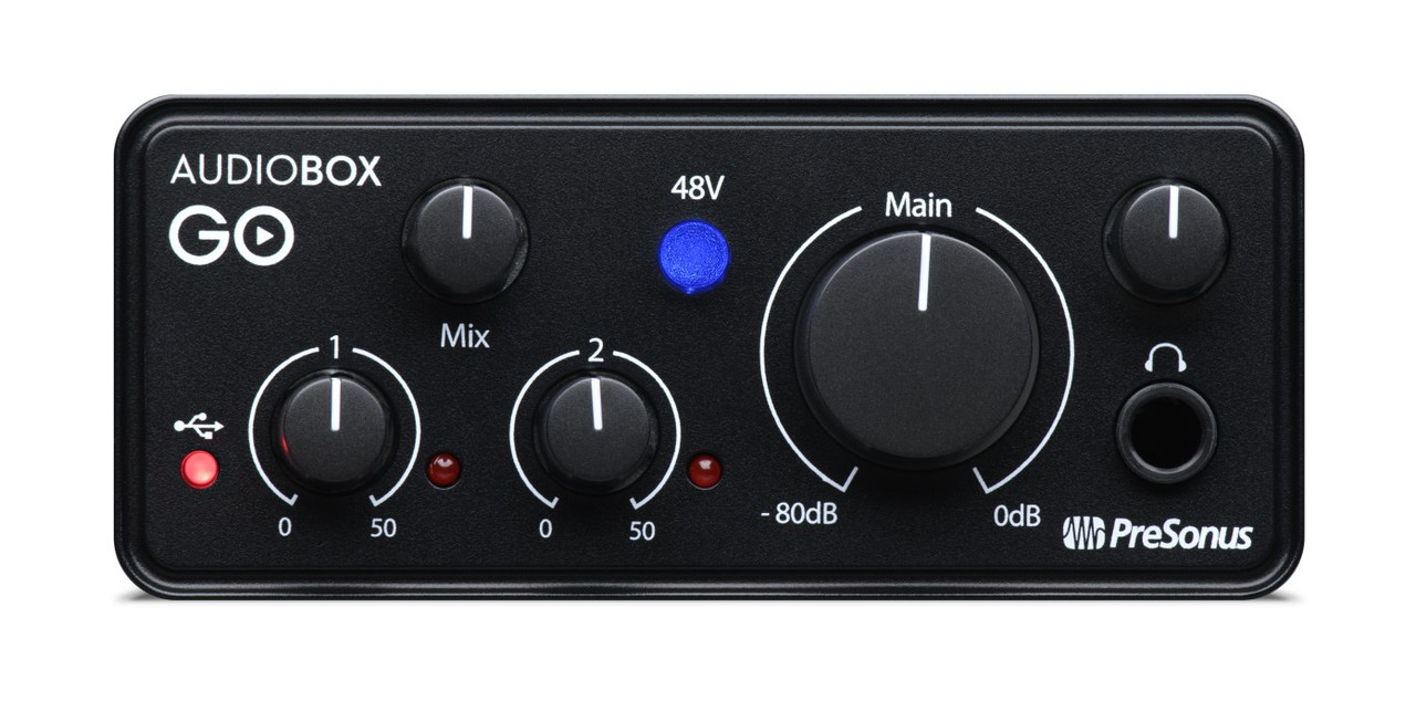 PreSonus Audiobox GO オーディオインターフェイス Presonus AudioBox GO - USB Interfaces