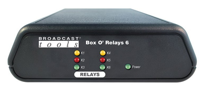 Broadcast Tools BOX O RELAY-6 - Modules and Power Supplies