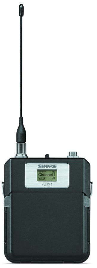 SHURE AD1 G56 完動品 AD1_Bodypack_TQG_On-