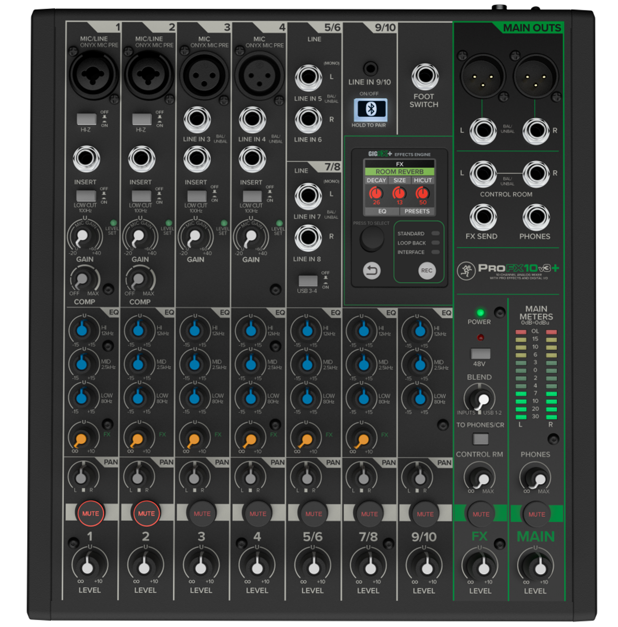 MACKIE PROFX10+ V3 Broadcast Supply Worldwide