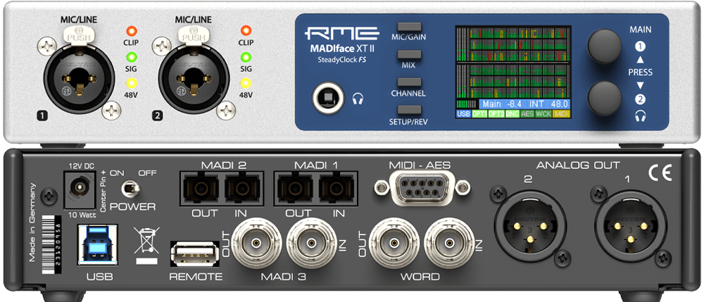 り*う様 RME MADIface XT オーディオインターフェイス 本体ACア RME MADIface XT II - Broadcast Supply Worldwide