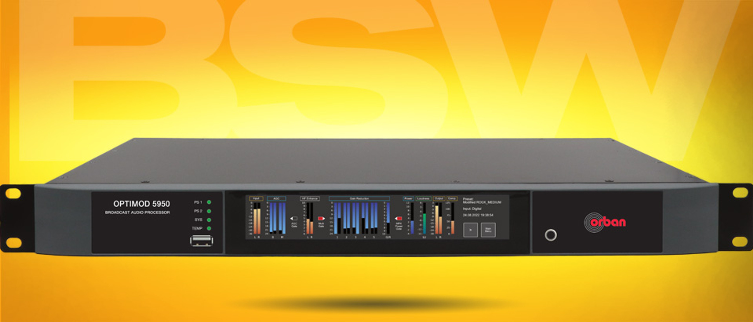 Make Your Station an Audience with the Orban OPTIMOD 5950