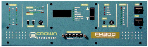 Illustrative image of: Crown Broadcast FM300R: Transmitters: FM300R