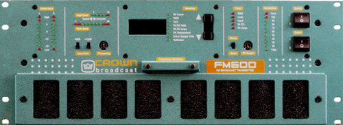 Illustrative image of: Crown Broadcast FM600E: Exciters: FM600E