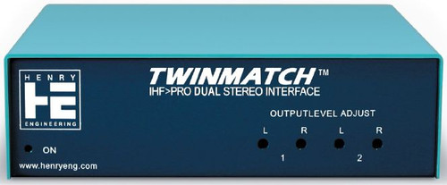 Illustrative image of: Henry Engineering TwinMatch: Matching Amplifiers: TWINMATCH