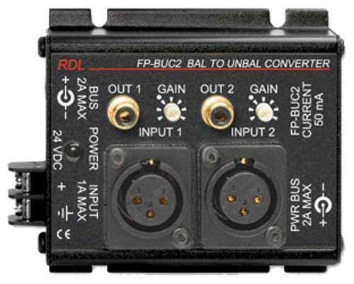 Illustrative image of: RDL FP-BUC2: Matching Amplifiers - Accessories: FPBUC2