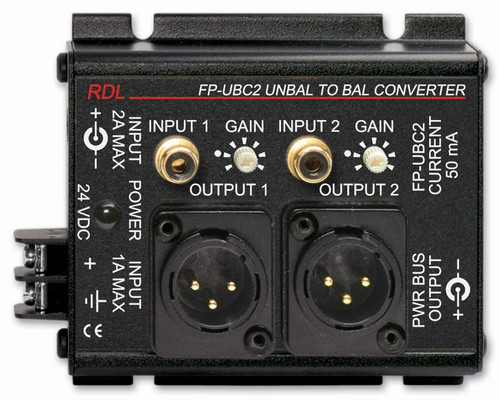 Illustrative image of: RDL FP-UBC2: Matching Amplifiers - Accessories: FPUBC2