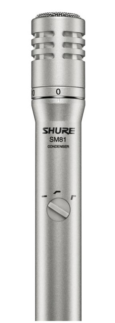 Illustrative image of: Shure SM81LC: Condenser Microphones: SM81LC