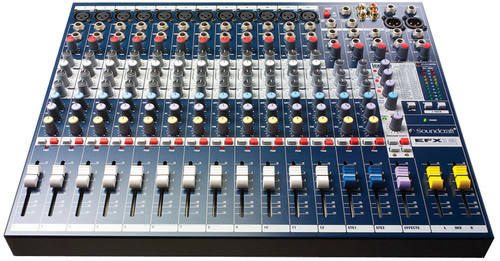 Illustrative image of: Soundcraft EFX12: Sound Reinforcement Mixers: EFX12