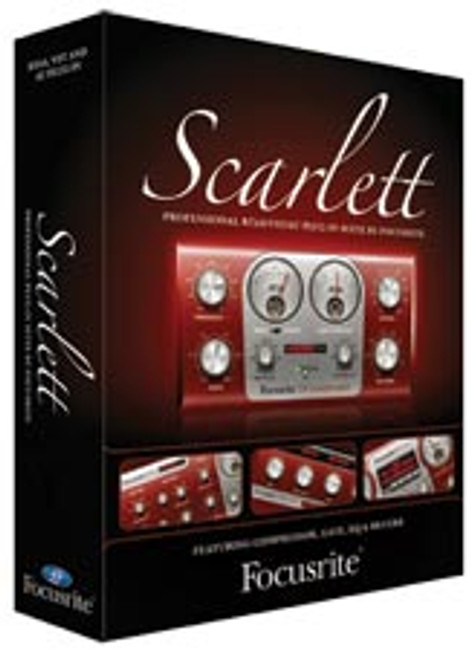 Illustrative image of: Focusrite SCARLETT: Software and Plug-Ins: SCARLETT