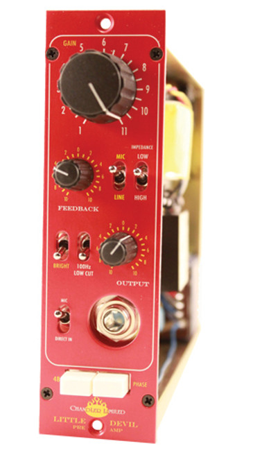 Illustrative image of: Chandler LITTLE-DEVIL-PREAMP: Preamps: LITTLE-DEVIL-PREAMP