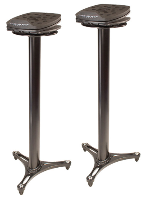 Illustrative image of: Ultimate Support MS-100B: Speaker Stands: MS-100B