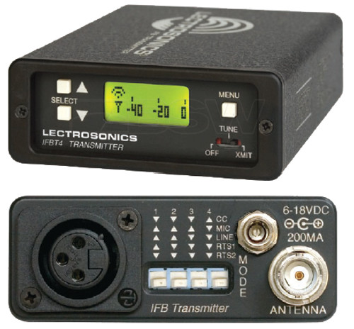 Illustrative image of: Lectrosonics IFBT4-20: Wireless Microphone Transmitters and Receivers: IFBT4-20