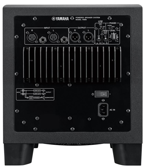 Illustrative image of: Yamaha HS8S: Studio Monitors - Powered: HS8S