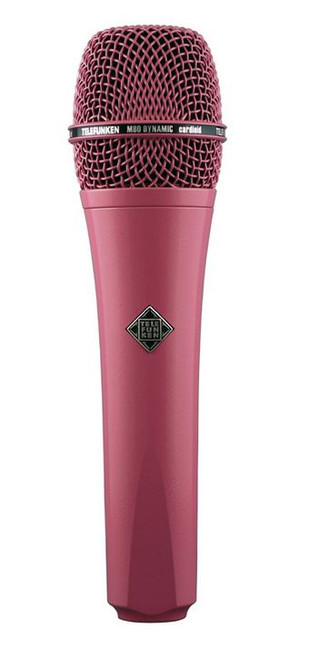 Illustrative image of: Telefunken Elektroakustik M80 Pink: Dynamic Microphones: M80-PINK