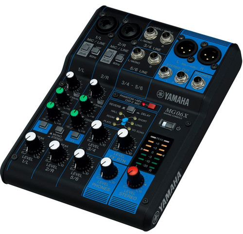 Illustrative image of: Yamaha MG06X: Mixers: MG06X-CA