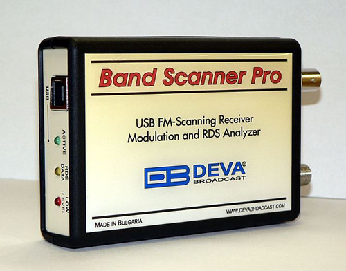 Illustrative image of: DEVA Broadcast Band Scanner Pro: Modulation Monitors: BS-PRO