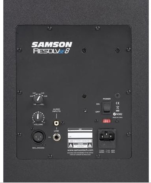 Illustrative image of: Samson Resolv SE8: Studio Monitors - Powered: RESOLVSE8