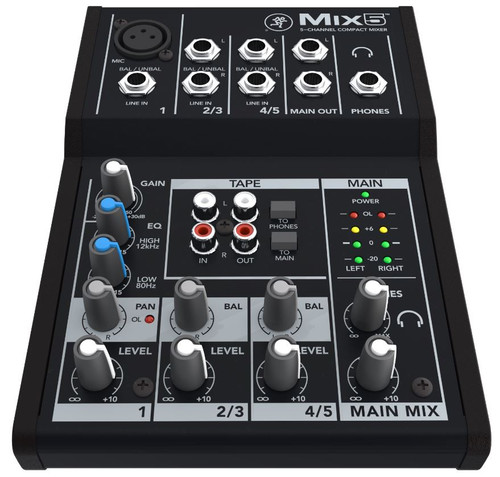 Illustrative image of: Mackie MIX5: Mixers: MIX5