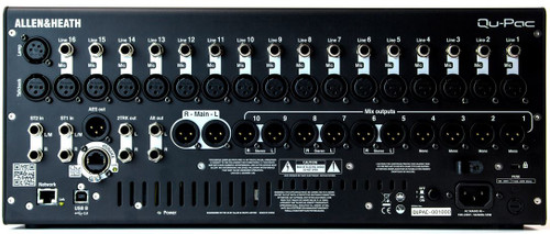 Illustrative image of: Allen and Heath QU-PAC-32: Compact and Field Mixers: QU-PAC-32