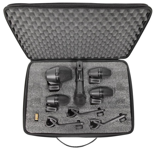 Illustrative image of: Shure PGA DRUMKIT5: Instrument Microphones: PGADRUMKIT5