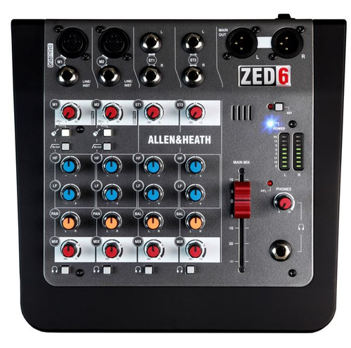 Illustrative image of: Allen and Heath ZED6: Recording Mixers: ZED6