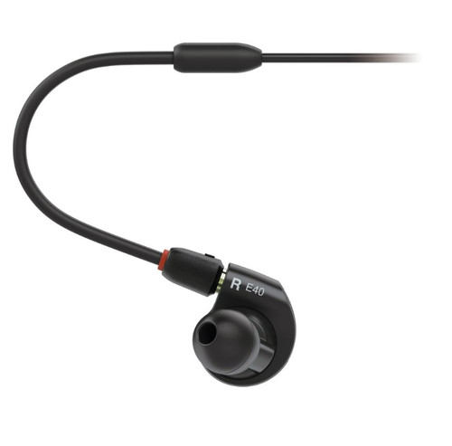 Illustrative image of: Audio Technica ATH-E40: Ear Buds: ATH-E40