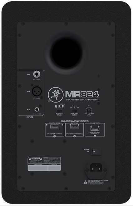 Illustrative image of: Mackie MR824: Studio Monitors - Powered: MR824