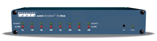 Illustrative image of: Broadcast Tools AUDIOSENTINEL-4-WEB: Interfaces and Routers: AUDIOSENTINEL-4-WEB