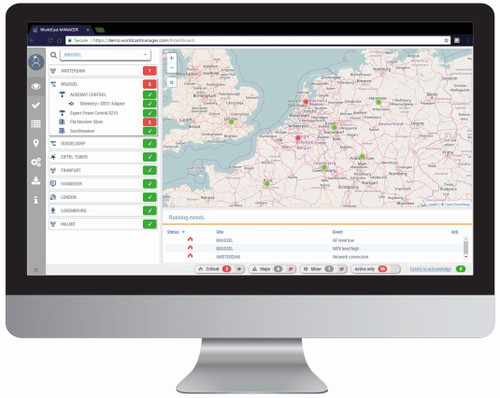 Illustrative image of: WorldCast Manager WCM50: Site Control Systems: WCM50