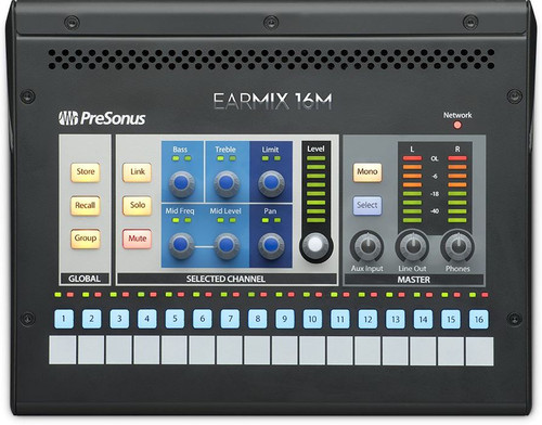 Illustrative image of: Presonus EARMIX-16M: Utility Mixers: EARMIX-16M