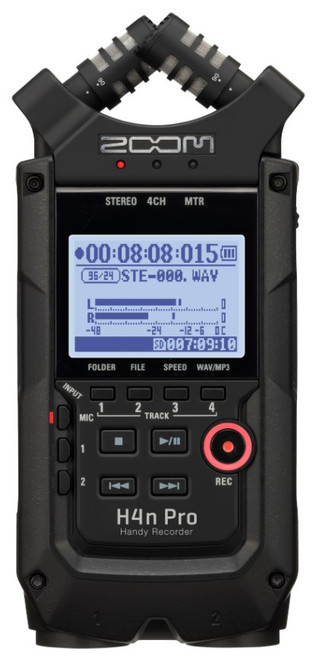 Illustrative image of: Zoom H4N-PRO-BLK: Portable Digital Recorders: H4N-PRO-BLK