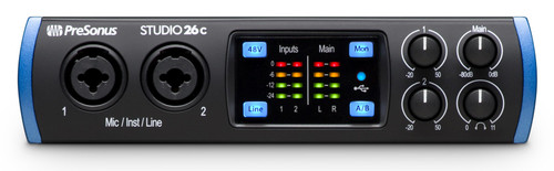 Illustrative image of: Presonus STUDIO26C: USB Interfaces: STUDIO26C