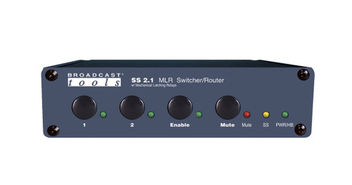 Illustrative image of: Broadcast Tools SS2.1MLR-RJ: Switchers and Routers: SS2.1MLR-RJ