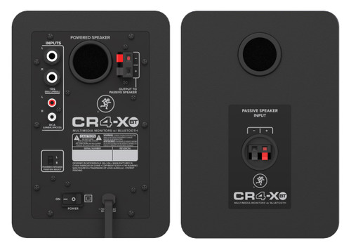 Illustrative image of: Mackie CR4-XBT: Studio Monitors - Powered: CR4-XBT