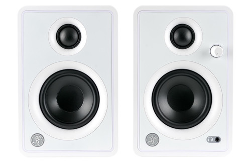 Illustrative image of: Mackie CR3-X Limited Edition ARCTIC WHITE: Studio Monitors - Powered: CR3-XLTD-WHT