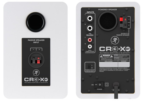 Illustrative image of: Mackie CR3-XBT Limited Edition ARCTIC WHITE: Studio Monitors - Powered: CR3-XBTLTD-WHT