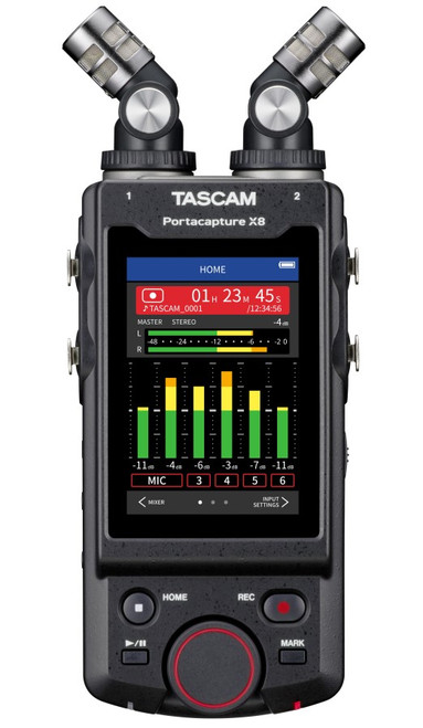 TASCAM Portacapture X8（ジャンク品）タッチ不可／通電OK TASCAM Portacapture X8 High-Resolution Multi-Track Handheld