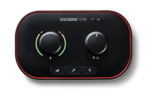 Illustrative image of: Focusrite VOCASTER ONE: Podcasting: VOCASTER-ONE